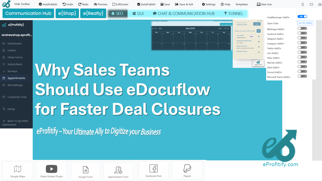 Why Sales Teams Should Use eDocuflow for Faster Deal Closures